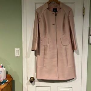 Pink dress or coat clear snaps Laura Bernal garment beautiful